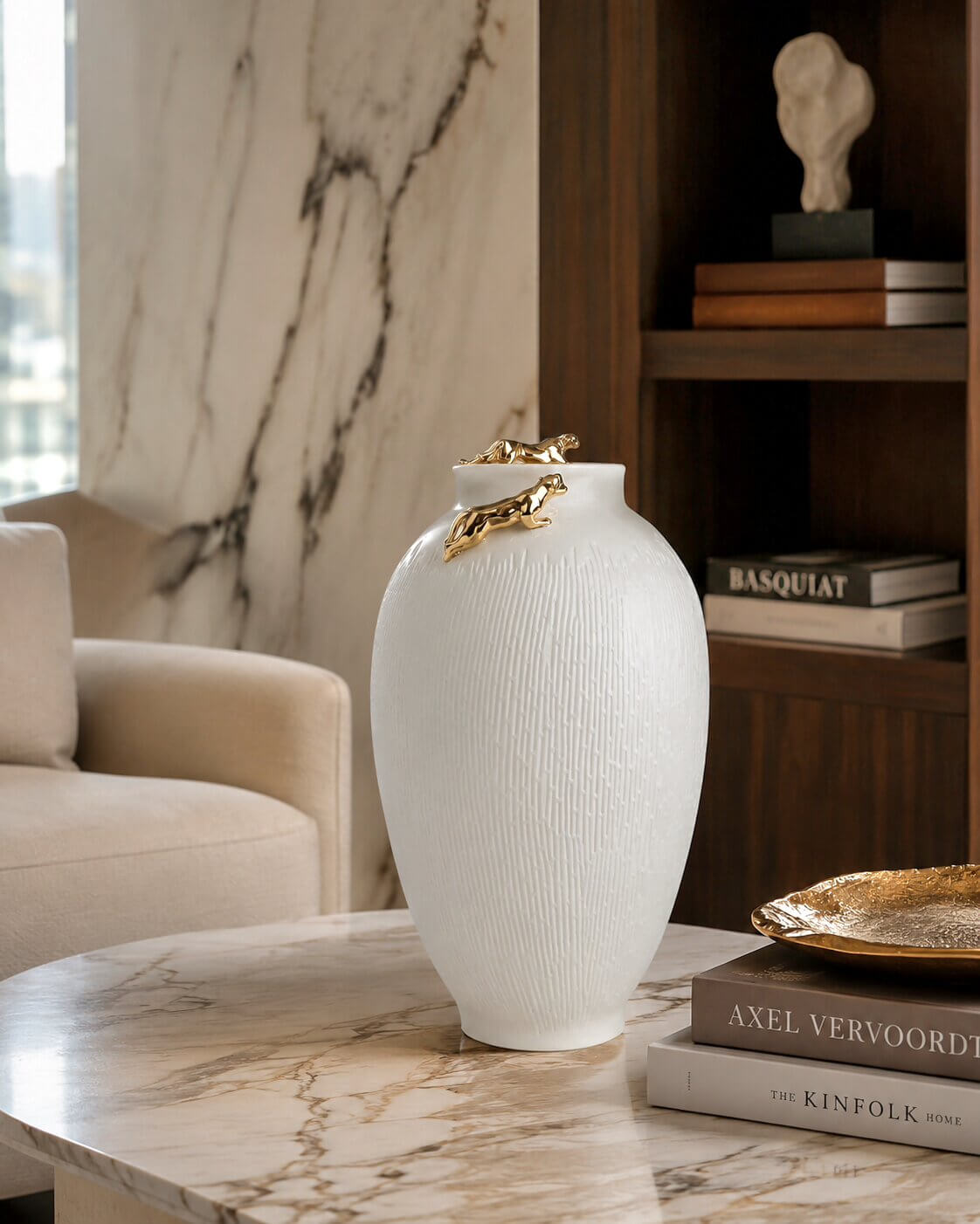 ZSOLNAY – Artemis Double Golden Panther